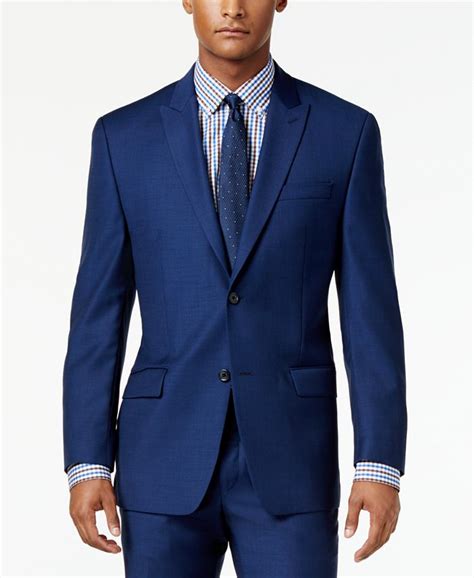 michael kors blue linen suit|Men's Blue Michael Kors Suits & Blazers .